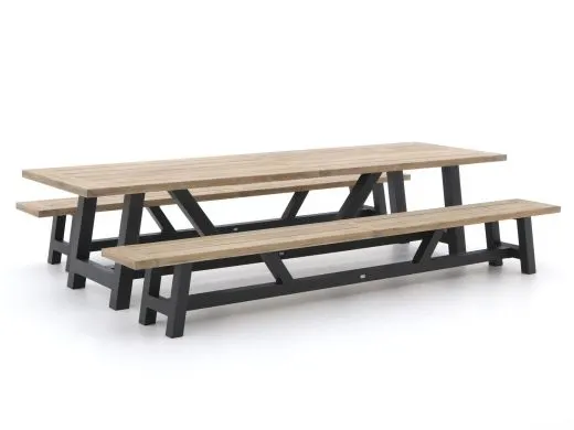 Bellagio Bresimo 330cm picknickset 3-delig