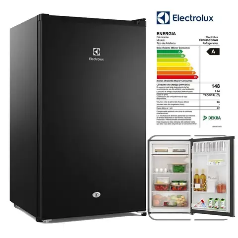 Frigobar Electrolux Premium Black ERD090G2HWB