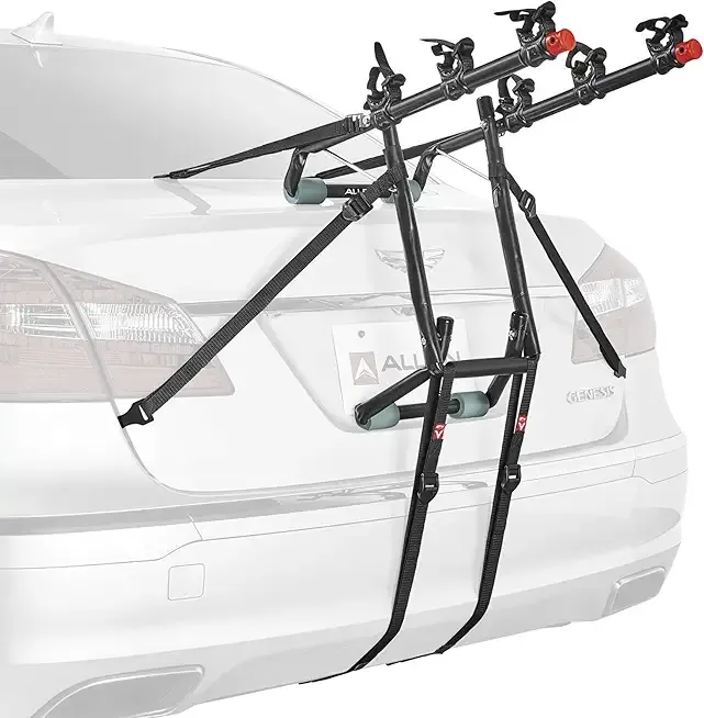 Allen Sports Deluxe Trunk Mount 3-Bike Carrier, Model 103DN-R, Black