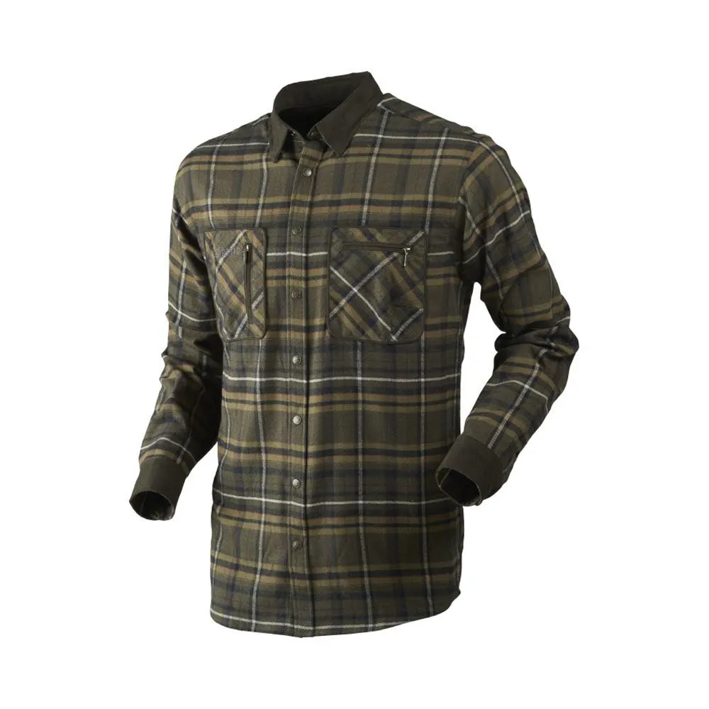 Pajala skjorte (M) herre, willow green