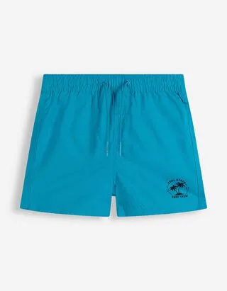 Boxer mare - Tinta unita - blu