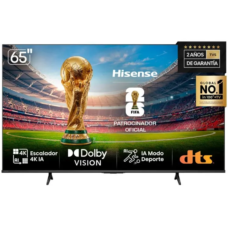 Smart TV LED 65" Hisense 9165A6N 4K HDR