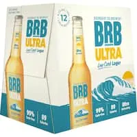 boundary road brewery beer ultra low carb lager 12 pack 330mL