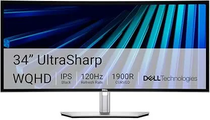 Dell UltraSharp 34 Curved Thunderbolt Hub Monitor - U3…