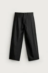 FLOWING TROUSERS WITH SIDE PLEATS