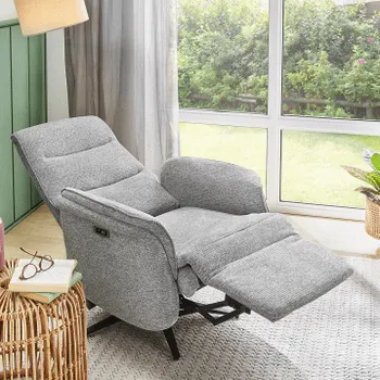 Elektrische Relax RONJA Lichtgrijs