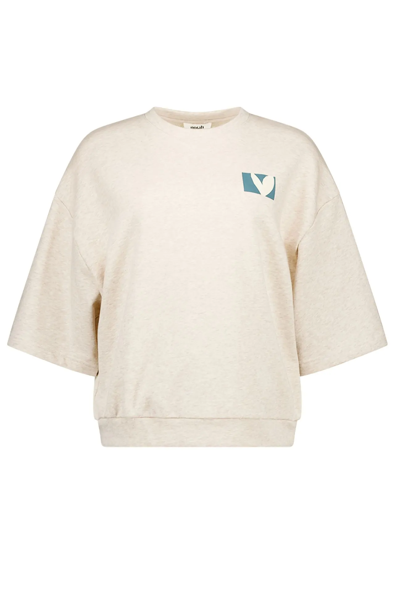 Sweater met backprint