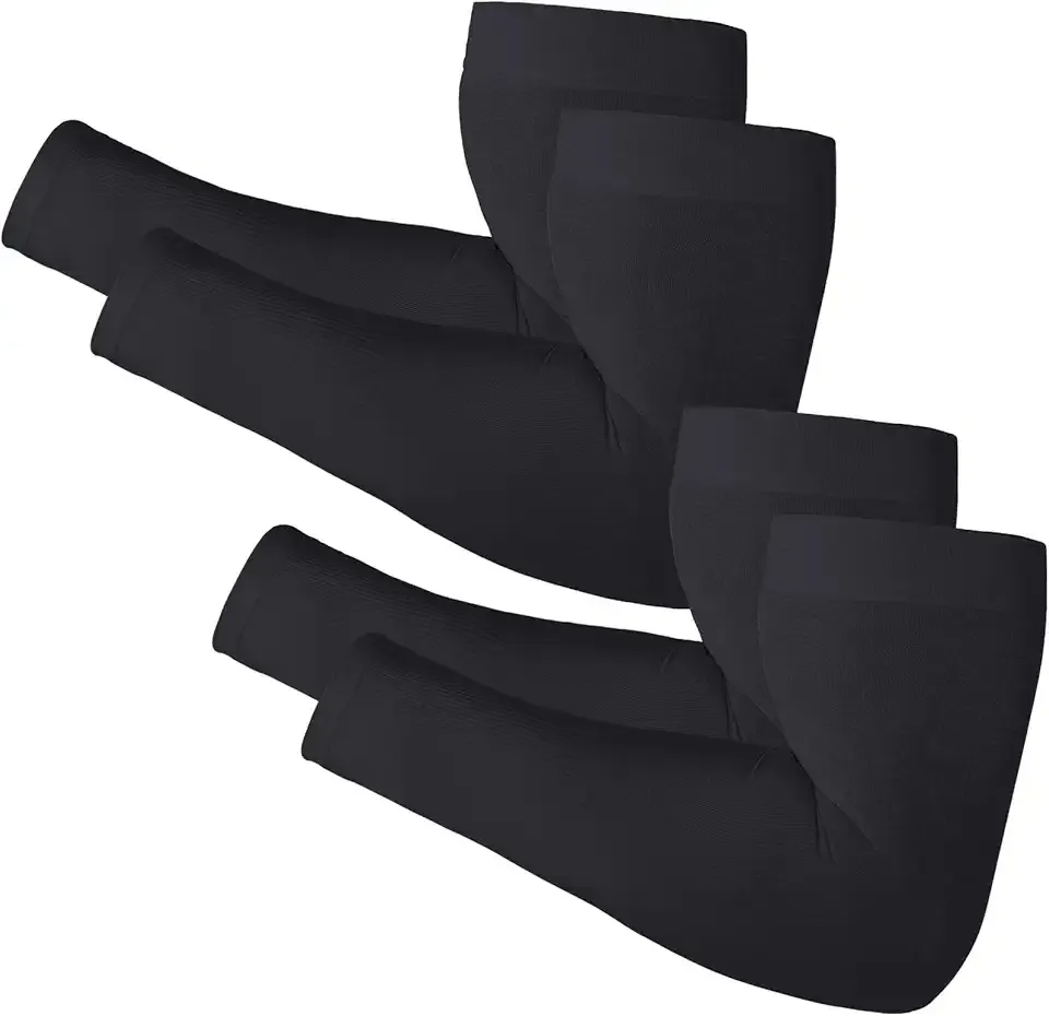 Newbyinn Arm Sleeves for Men Women, Size L - XL, UV Sun Protection Sleeve | to Cover Tattoo, Cooling Compression Arm Cover