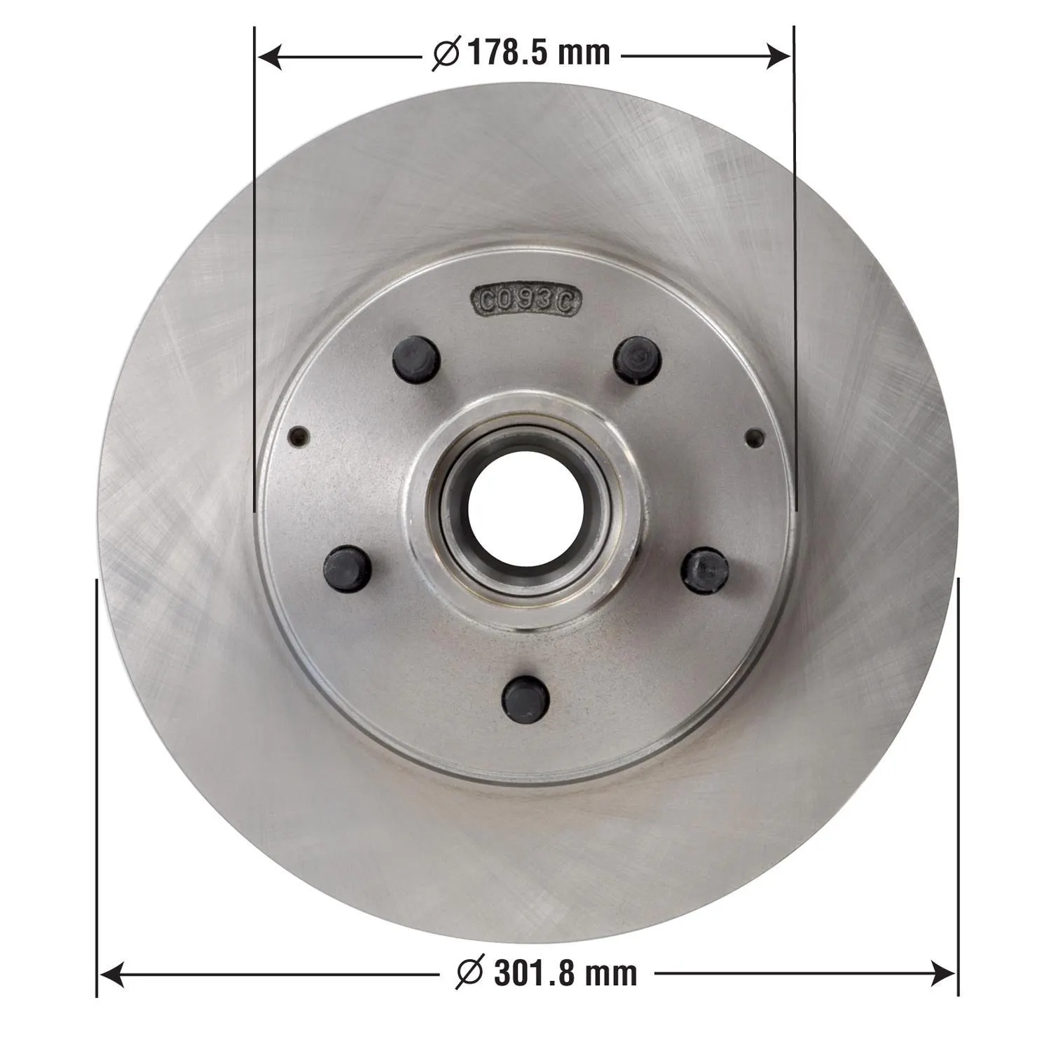 Duralast Disc Brake Rotor and Hub Assembly 55019