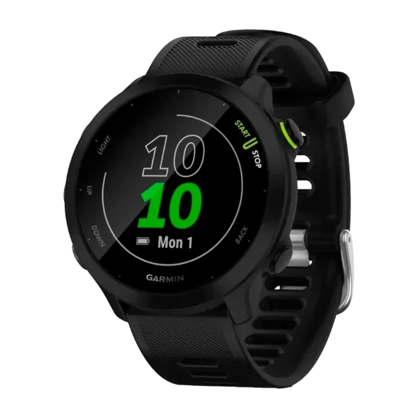 Garmin Forerunner 55 GPS-løpeklokke (2026), svart