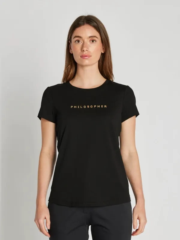 Philosopher Tee 125 Black