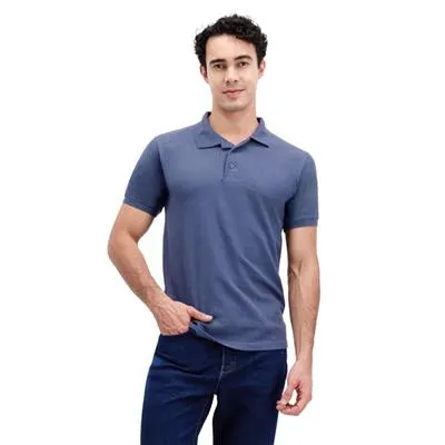 Playera Hummo Hombre Lisa Con Cuello Tipo Polo