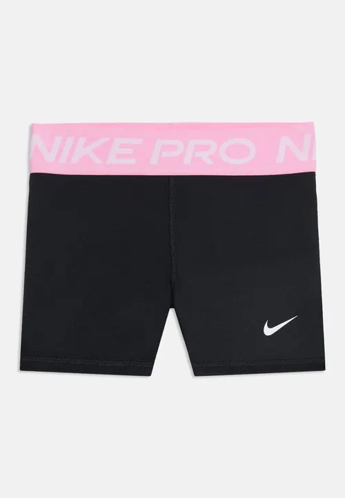 UNISEX - Sports shorts - black/pink rise/white