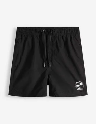 Boxer mare - Tinta unita - nero