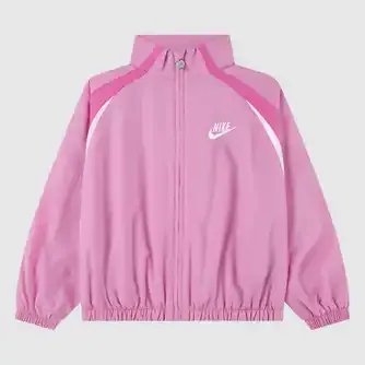 Nike Junior Girls Colour Block Hoodless Jacket