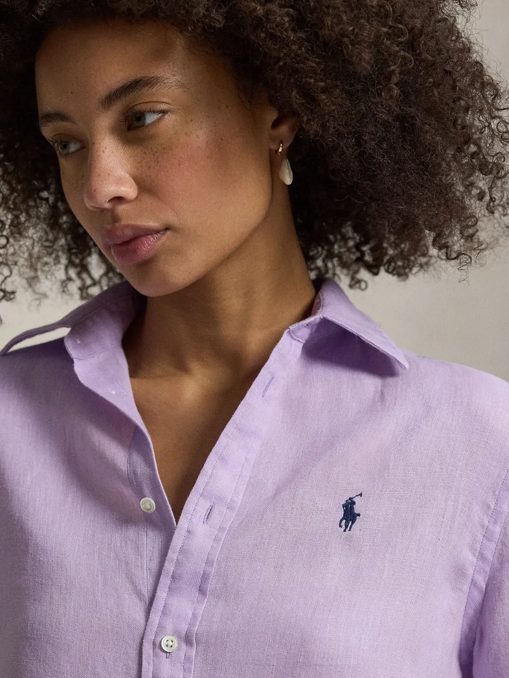 CLASSIC FIT LINEN SHIRT