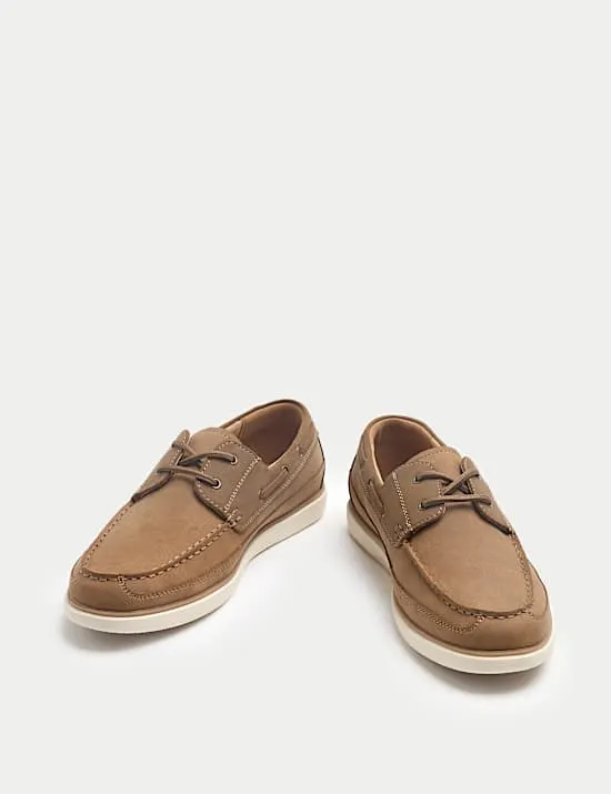 White Sole Deck Shoes
