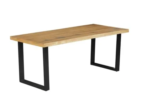Tafel Sanguine 200x90cm - mango massief - natuur