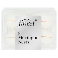 Tesco Finest Meringue Nests 8S