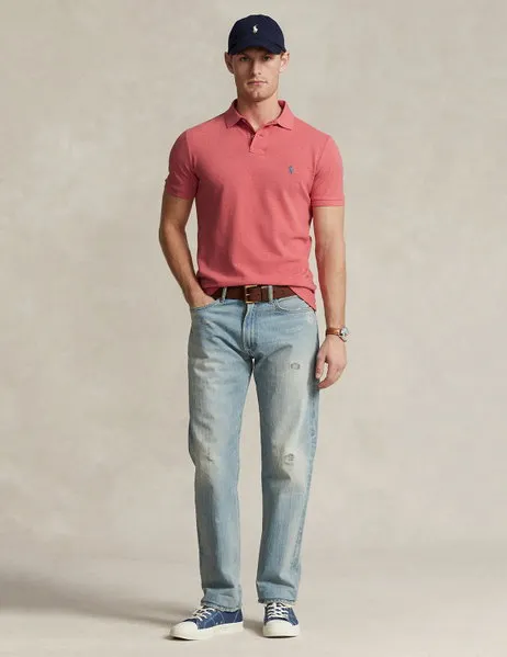 Short Sleeve Knit Highland Rose Heather