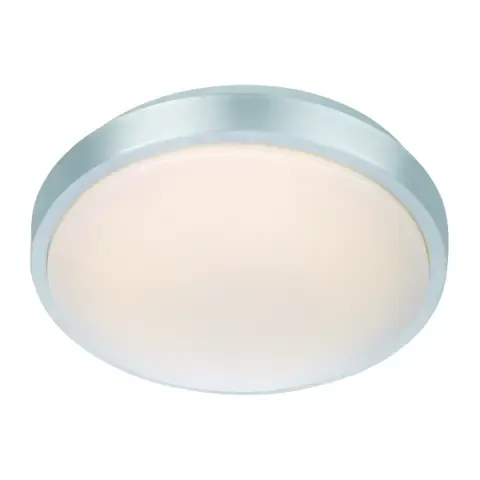 Plafond moon 28cm led alu/hvit