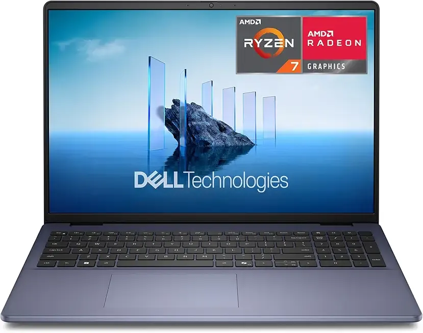 16 Laptop DC16256-16.0-inch 16:10 FHD+ Anti-Glare Non-Touch 300nits Display, AMD Ryzen 7 250, AMD Radeon Graphics, 16GB Memory, 1TB SSD, Backlit English Keyboard with Fingerprint Reader