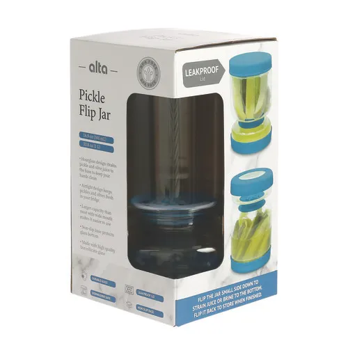 Alta Pickle Flip Jar - Denim