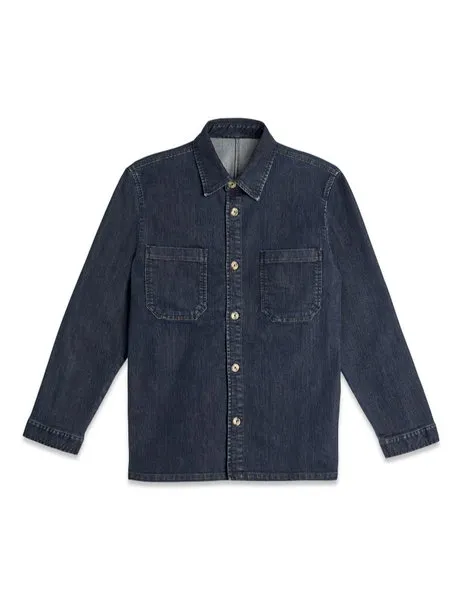 Super Stretch Denim Overshirt Pattern