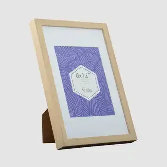 UR1 Promenade Photo Frame Oak 8x12