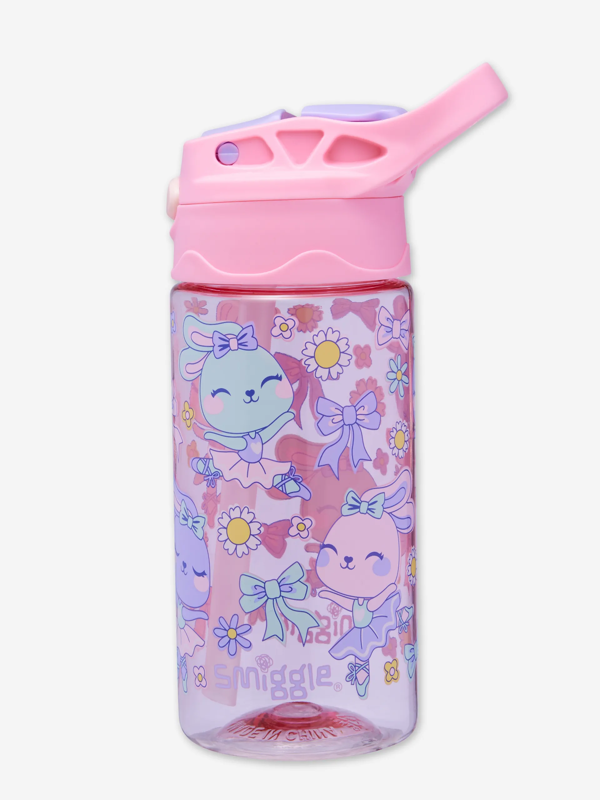 Playtime Junior Flip Plastic Drink Bottle 430Ml