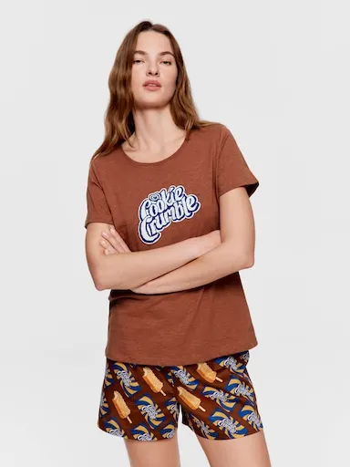 Cookie Crumble 100% Cotton Fashion Tee
