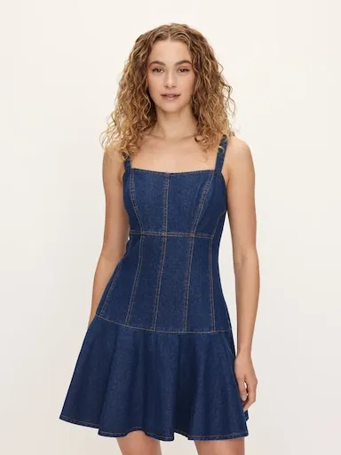 Demi Denim Mini Dress