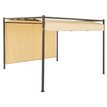 Gazebo Pergola Orientabile Telo Camel 3x3 metri