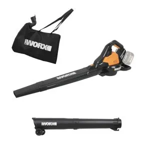 Soffiatore aspiratore trituratore WORX Powershare WG583E.9 , 40 V batteria non inclusa