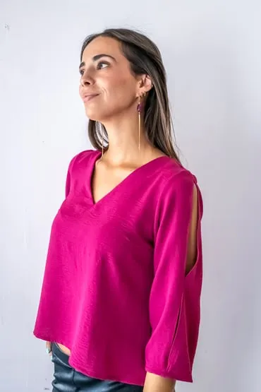 Camisa mangas anchas