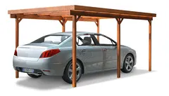 Carport 3 m x 5 m – Structure en Pin traité autoclave