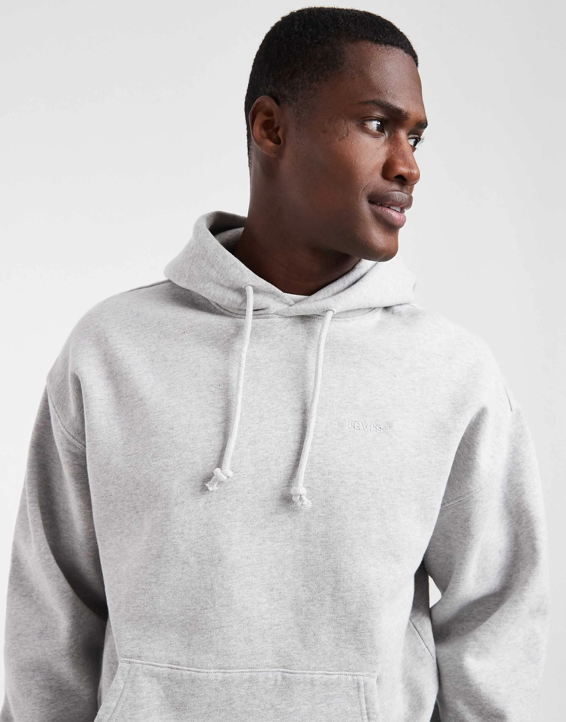 Levi's authentic hoodie in dark grey