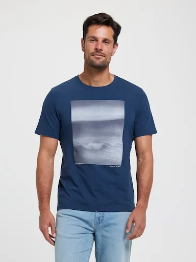 Just Jeans Tonal Ocean Tee