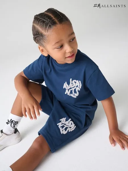 smALLSAINTS Neutral Orlando T-Shirt and Shorts Younger Set