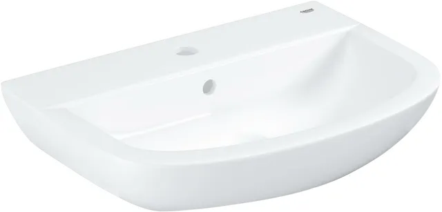 Lavabo suspendido Bau Ceramics blanco 55x15x38.6 cm