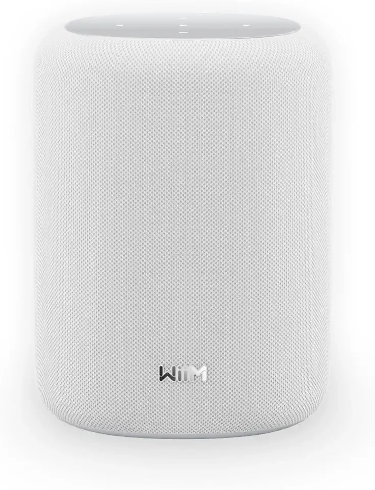 WiiM Sound Lite Smart Speaker, Hi‑Res 24‑bit/192 kHz, AI RoomFit™ Room Correction, 100W Peak, Wi‑Fi 6E/Bluetooth 5.3, Multi‑Room & Stereo Pairing, White