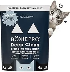 Boxie Probiotic Cat Litter, 40 Day Odor C…