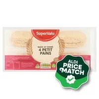 SuperValu Bake At Home Petit Pains 4 Pack (300 g) Open Product Description