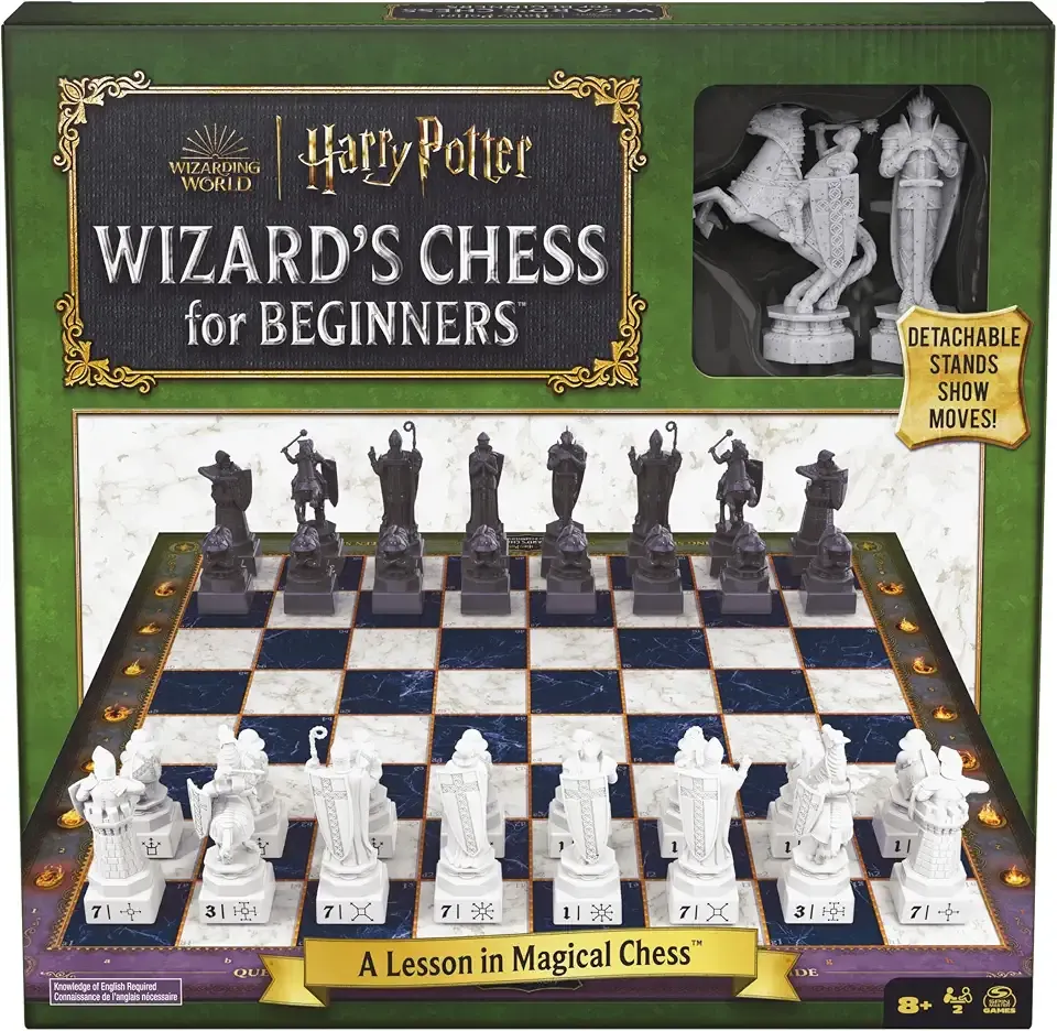 Spin Master Games Harry Potter Chess Teacher Step-By-Step Classic Game