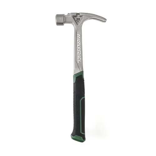 Masterforce® 20 oz. Solid Steel Rip Hammer with Nail Start
