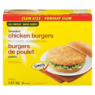 Chicken Burger, Club Pack