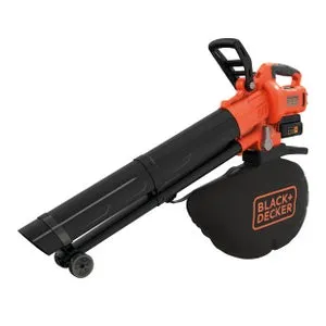 Soffiatore aspiratore trituratore BLACK + DECKER 36V , 36 V 1 batteria inclusa