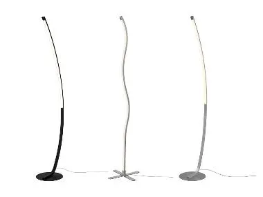 Lámpara de pie LED, 1200 lm.