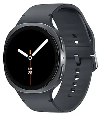 Galaxy Watch8 (dunkelgrau, 44 mm, LTE, Sport Band M/L)