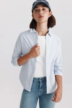 Blusa básica oxford